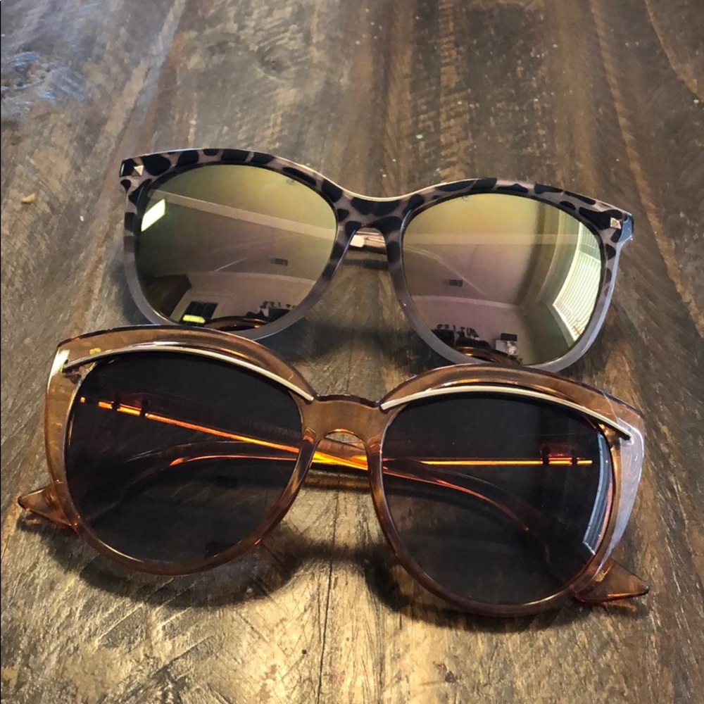 Guess and Versace 1969 sunglasses